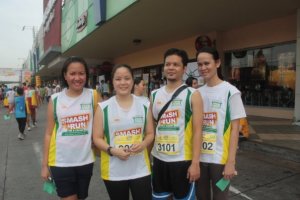 3kers- Bestees Donna and Anne with Eggie (Anne's Bro) and GF Pau