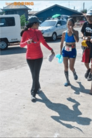 One of my many exposures (Photo from Team Boring.  I swear they make all ultramarathons NOT Boring. The Best!)