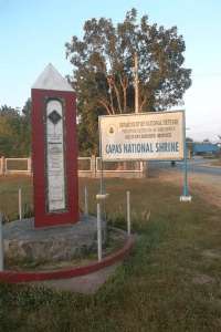 The Camp O'Donnell in Capas, Tarlac