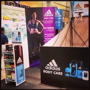 Adidas Body Care for the 48hours on the road without any chance to bath