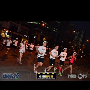 Running for Yolanda with some of the inspiring triathletes I've become friends with in 2013.