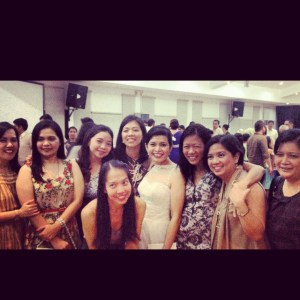 Physically tired but the best cross training comes when you get together with friends who are not in the sports amidst all the training. (Some of my R2all friends)