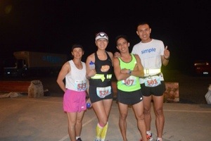 50K eventual winners: 2nd Female - Melinda Delos Reyes.  First and Third Male- Rene Desuyo and Frank Indapan