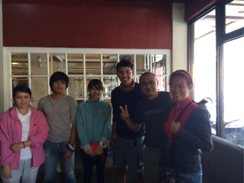 Baguio Palace Hotel. First time to meet Mr. Ben Gaetos, the first Filipino to join and finish the Badwater 135miles Ultramarathon